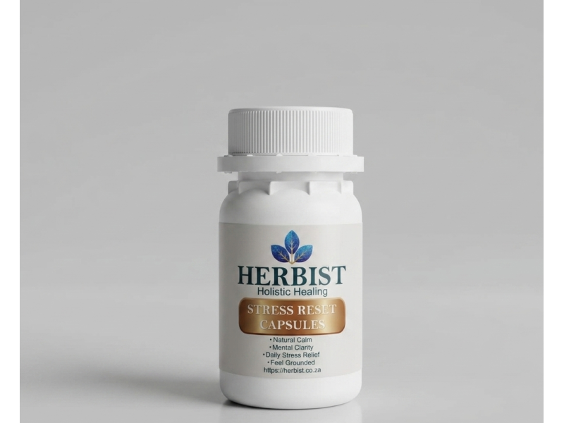 Ashwagandha, Maca, Sceletium & Lemon Capsules – Natural Stress Reset & Mood Support